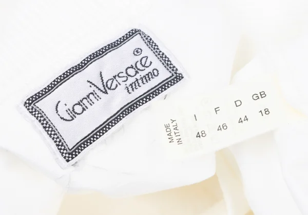 GIANNI VERSACE Rib Neck Cotton T-shirt K-164223_011