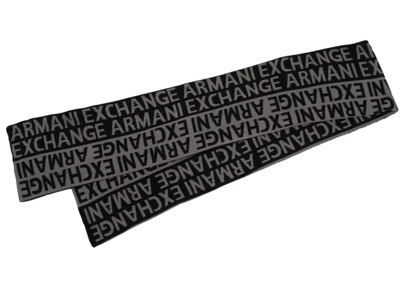 ARMANI EXCHANGE Logo Jacquard Knit Stole K-164224_002