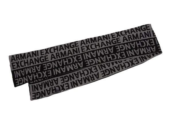 ARMANI EXCHANGE Logo Jacquard Knit Stole K-164224_004