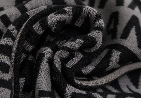 ARMANI EXCHANGE Logo Jacquard Knit Stole K-164224_005