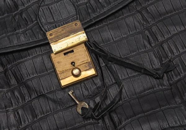 GIORGIO ARMANI Emboss Leather Clutch Bag K-164227_009