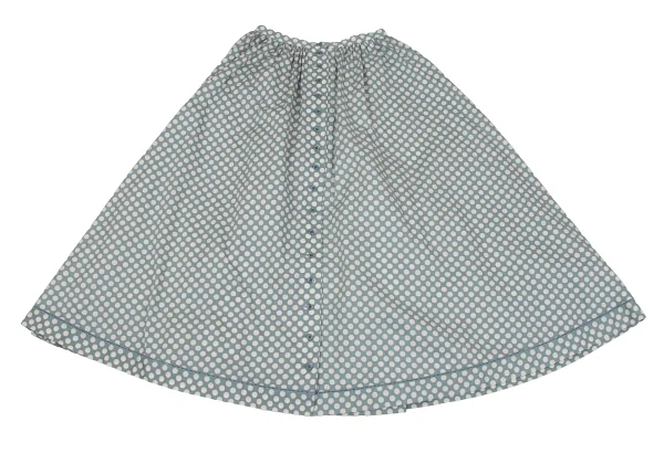 PINK HOUSE Dot Button Front Wrap Skirt K-164228_002