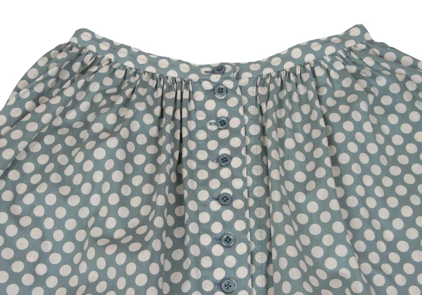 PINK HOUSE Dot Button Front Wrap Skirt K-164228_005