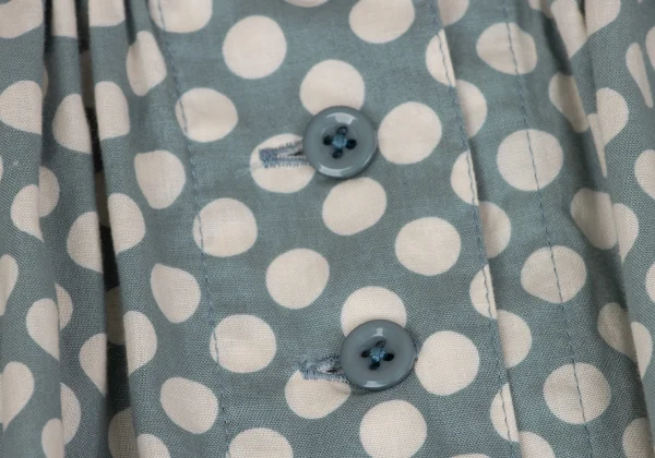 PINK HOUSE Dot Button Front Wrap Skirt K-164228_006