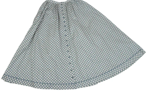 PINK HOUSE Dot Button Front Wrap Skirt K-164228_008