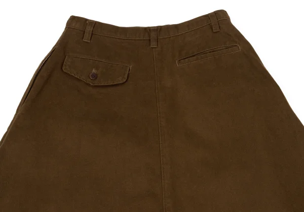 PINK HOUSE Cotton Button Front Wrap Skirt K-164229_013