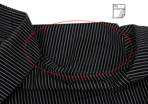 Y's Striped Wrap Design Flare Shirt Dress K-164230_004