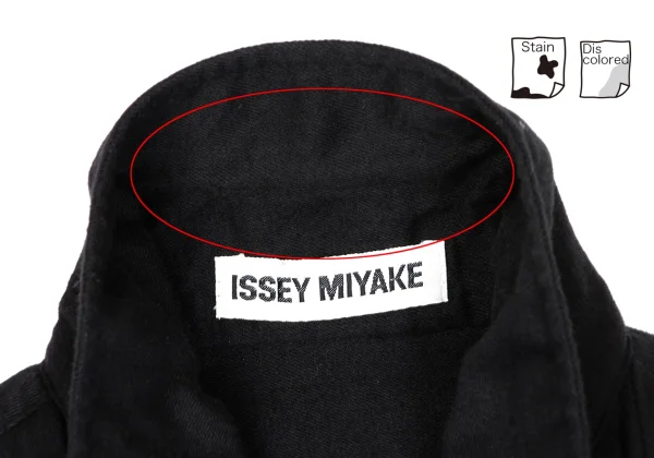 ISSEY MIYAKE Cotton Pleated Long Shirt Sress K-164231_006