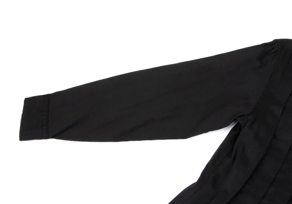 ISSEY MIYAKE Cotton Pleated Long Shirt Sress K-164231_007