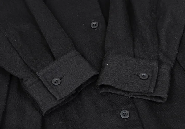 ISSEY MIYAKE Cotton Pleated Long Shirt Sress K-164231_008