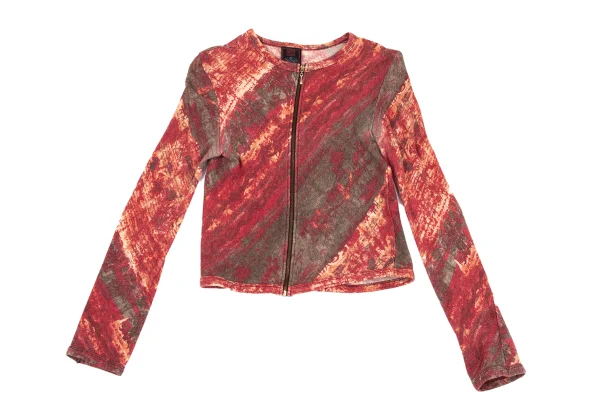 Jean Paul GAULTIER CLASSIQUE Logo Sketch Printed Zip Top K-164233_002