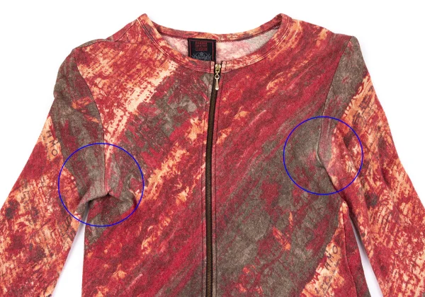 Jean Paul GAULTIER CLASSIQUE Logo Sketch Printed Zip Top K-164233_003