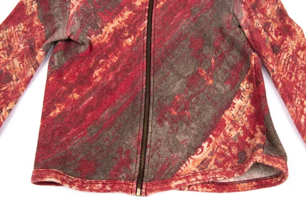 Jean Paul GAULTIER CLASSIQUE Logo Sketch Printed Zip Top K-164233_010