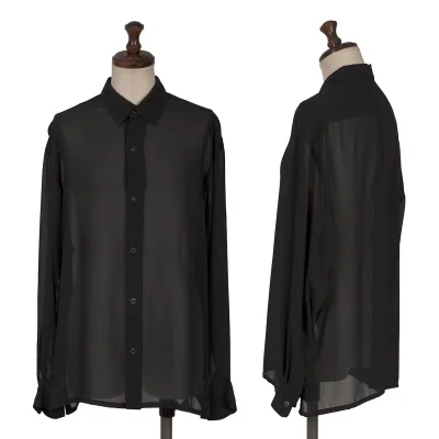 iwish Y's bis See-through Long Sleeve Shirt
