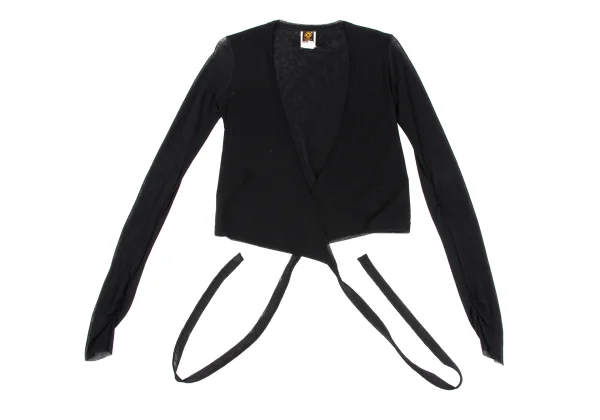 Jean Paul GAULTIER SOLEIL Hem Strap Design Mesh Cardigan K-164235_002