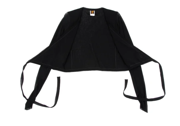 Jean Paul GAULTIER SOLEIL Hem Strap Design Mesh Cardigan K-164235_010