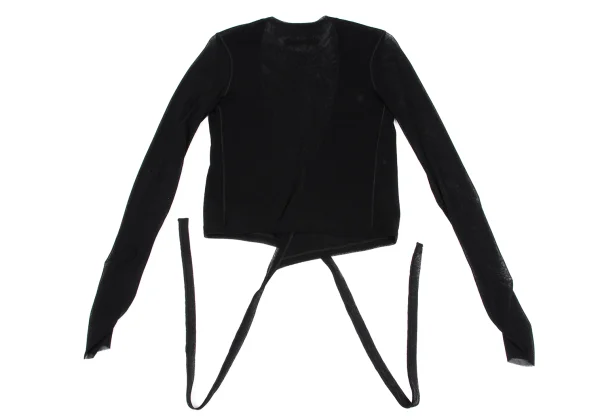 Jean Paul GAULTIER SOLEIL Hem Strap Design Mesh Cardigan K-164235_011