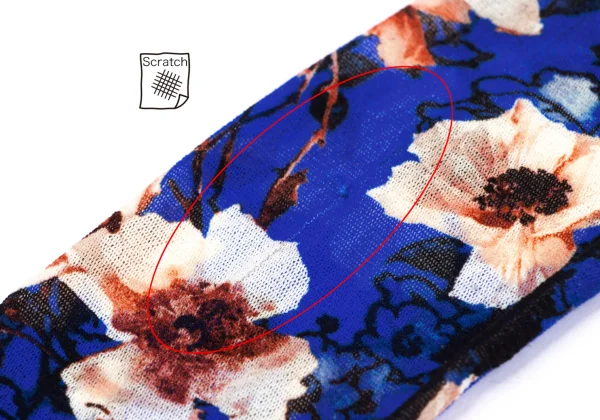 Jean Paul GAULTIER SOLEIL Floral Printed Mesh T Shirt K-164236_006