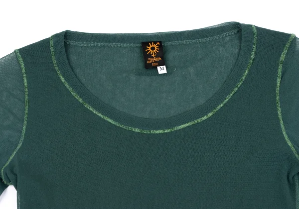 Jean Paul GAULTIER SOLEIL Mesh Long Sleeve T Shirt K-164237_004