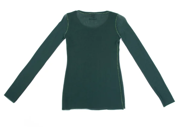 Jean Paul GAULTIER SOLEIL Mesh Long Sleeve T Shirt K-164237_009