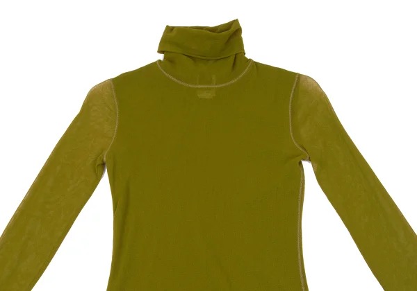 Jean Paul GAULTIER SOLEIL Mesh Turtle Neck T Shirt K-164238_003