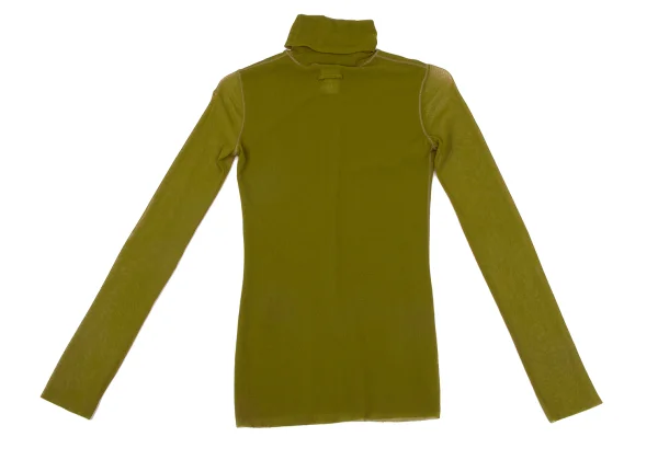 Jean Paul GAULTIER SOLEIL Mesh Turtle Neck T Shirt K-164238_010