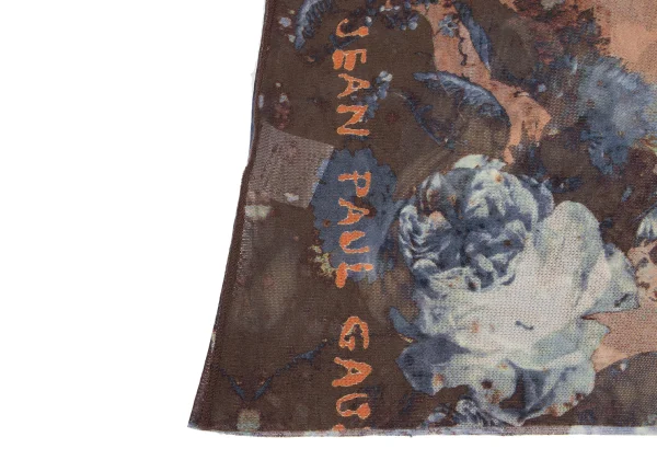 Jean Paul GAULTIER FEMME Floral Printed Mesh Sleeveless Top K-164240_010