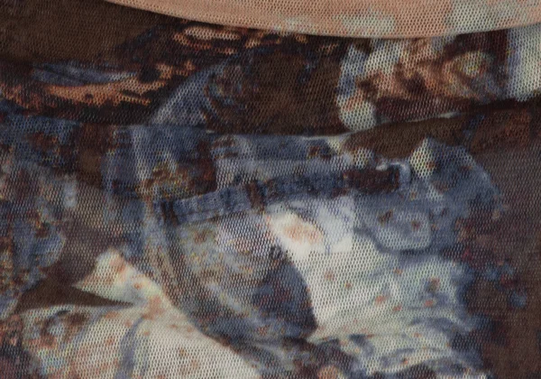 Jean Paul GAULTIER FEMME Floral Printed Mesh Sleeveless Top K-164240_014