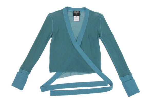 Jean Paul GAULTIER FEMME Strap Mesh Cardigan K-164243_002