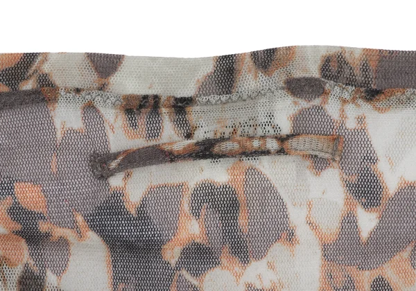 Jean Paul GAULTIER FEMME Graphic Printed Mesh T Shirt K-164244_011