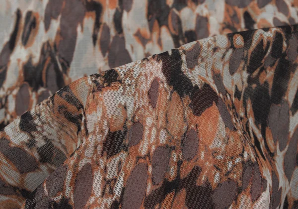 Jean Paul GAULTIER FEMME Graphic Printed Mesh T Shirt K-164244_013