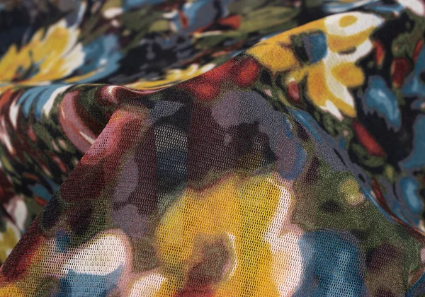 Jean Paul GAULTIER FEMME Floral Printed Mesh T Shirt K-164245_012