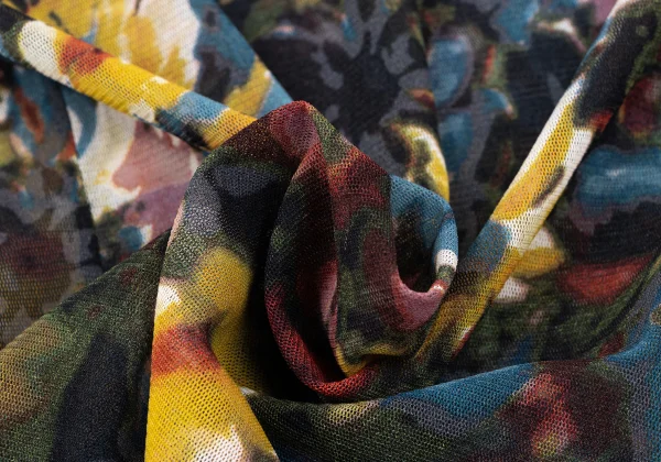 Jean Paul GAULTIER FEMME Floral Printed Mesh T Shirt K-164245_013