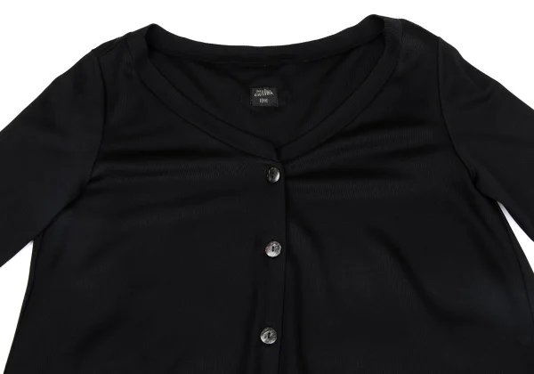 Jean Paul GAULTIER FEMME Hem Lace Switching Cardigan K-164247_003