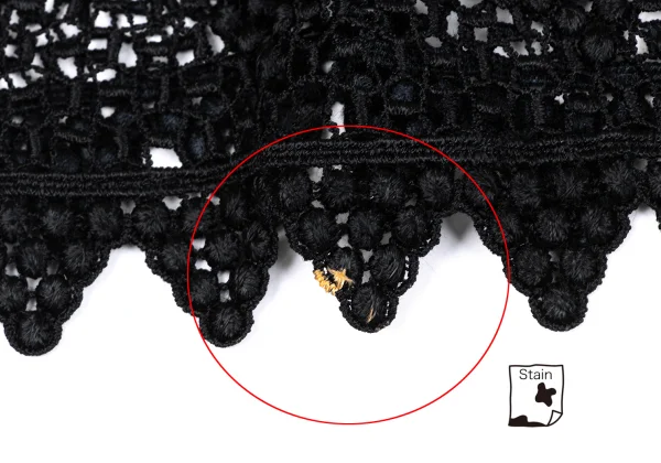 Jean Paul GAULTIER FEMME Hem Lace Switching Cardigan K-164247_012