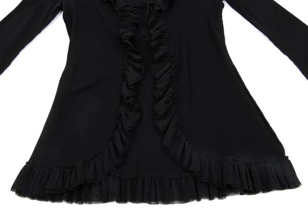 Jean Paul GAULTIER FEMME Frill Switching Cardigan K-164248_012