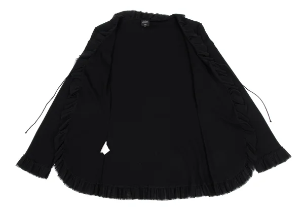 Jean Paul GAULTIER FEMME Frill Switching Cardigan K-164248_014