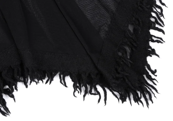 Jean Paul GAULTIER FEMME Knit Fringe Mesh Cardigan K-164249_008