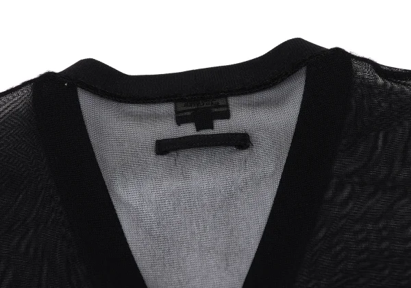 Jean Paul GAULTIER FEMME Knit Fringe Mesh Cardigan K-164249_012