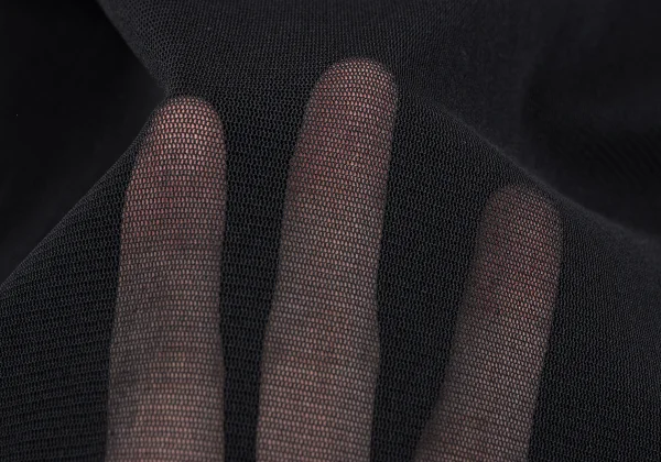 Jean Paul GAULTIER FEMME Fringe Taping Mesh Long Cardigan K-164253_014