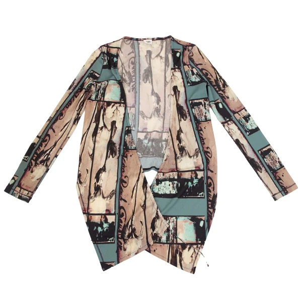 Jean Paul GAULTIER FEMME Graphic Printed Cardigan K-164254_002