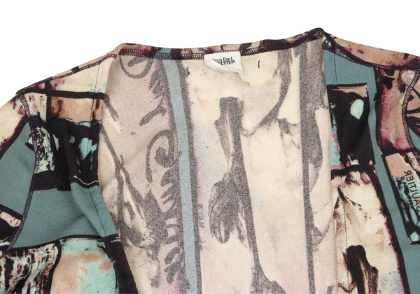 Jean Paul GAULTIER FEMME Graphic Printed Cardigan K-164254_004