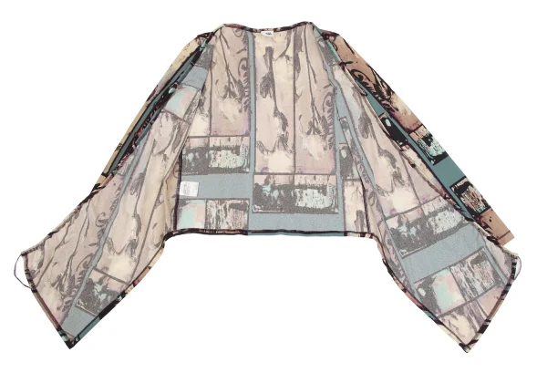 Jean Paul GAULTIER FEMME Graphic Printed Cardigan K-164254_009