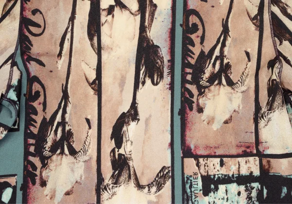 Jean Paul GAULTIER FEMME Graphic Printed Cardigan K-164254_012