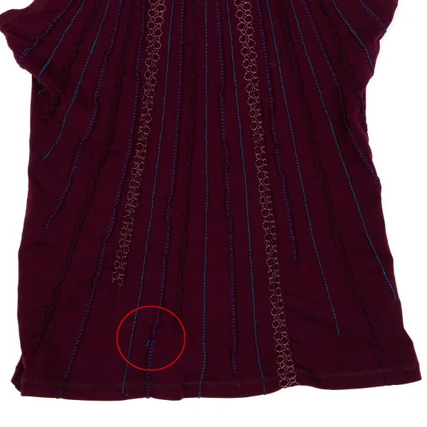 Jean Paul GAULTIER Stripe Stitch Halter Neck Top K-164255_006