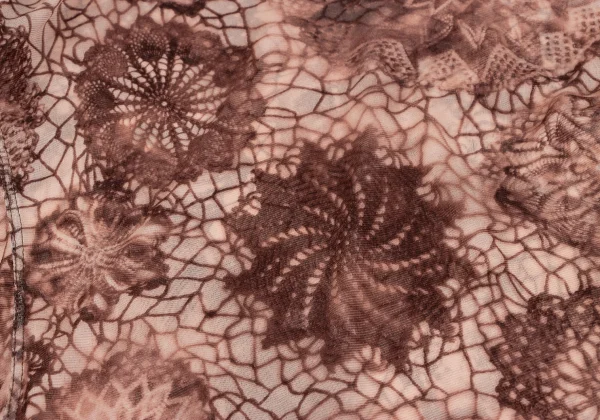 Jean Paul GAULTIER MAILLE FEMME Floran Printed Rayon T Shirt K-164260_012