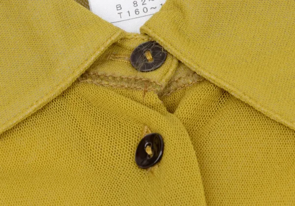 Jean Paul GAULTIER MAILLE FEMME Wide Drape Mesh Shirt K-164262_007