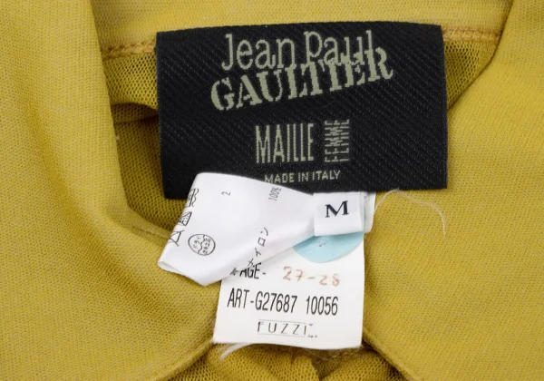 Jean Paul GAULTIER MAILLE FEMME Wide Drape Mesh Shirt K-164262_018
