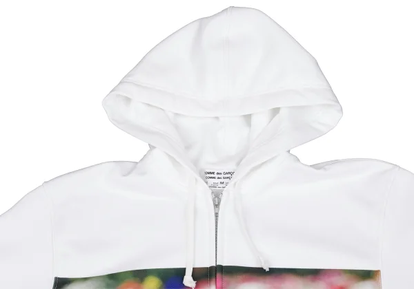 COMME des GARCONS Floral Printed Zip Hoodie K-164267_004