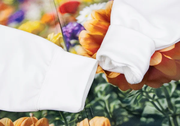 COMME des GARCONS Floral Printed Zip Hoodie K-164267_007